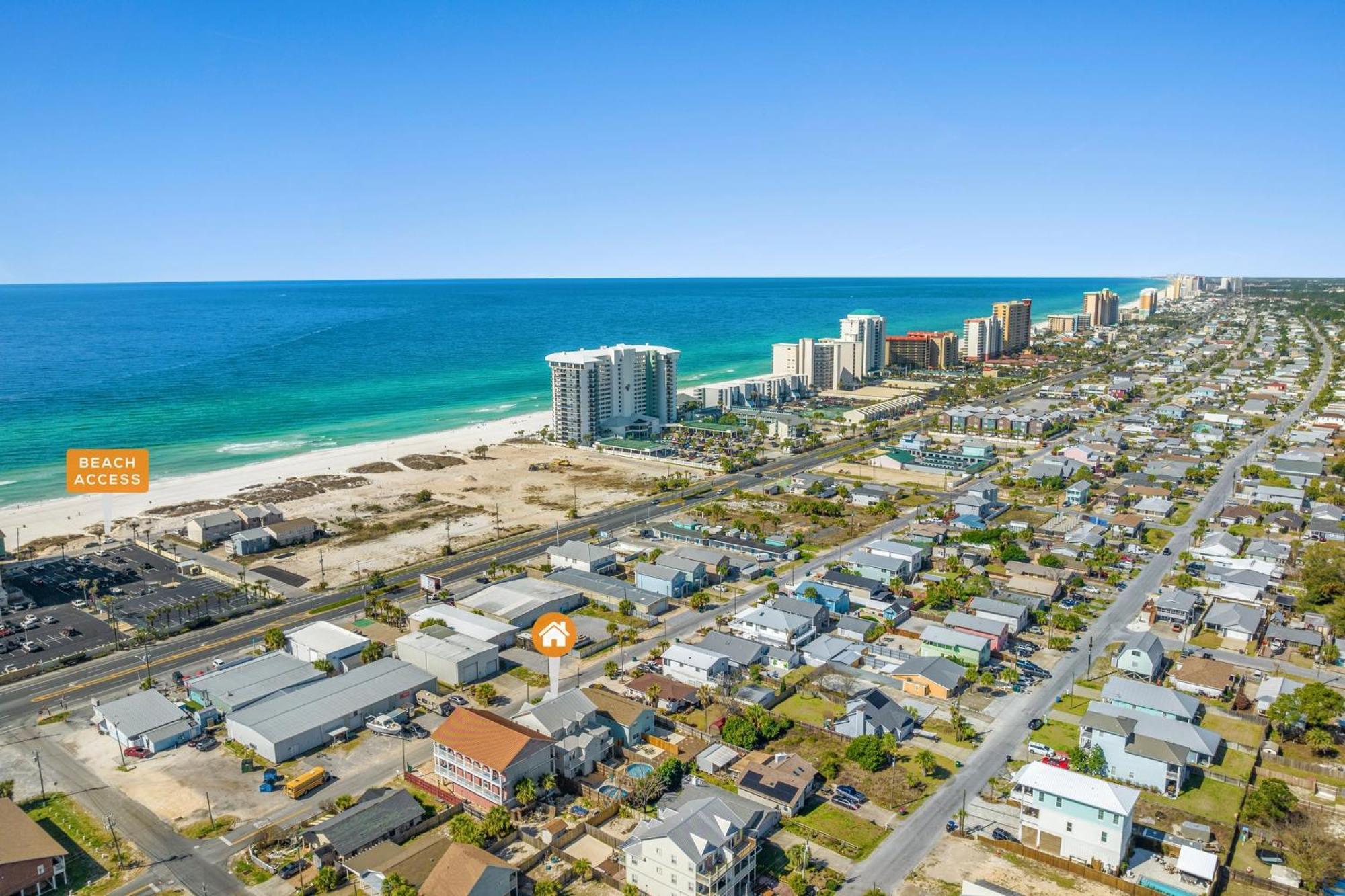 Blue Oasis Beach Vacation Home With Private Pool & Hot Tub Panama City Beach Bagian luar foto