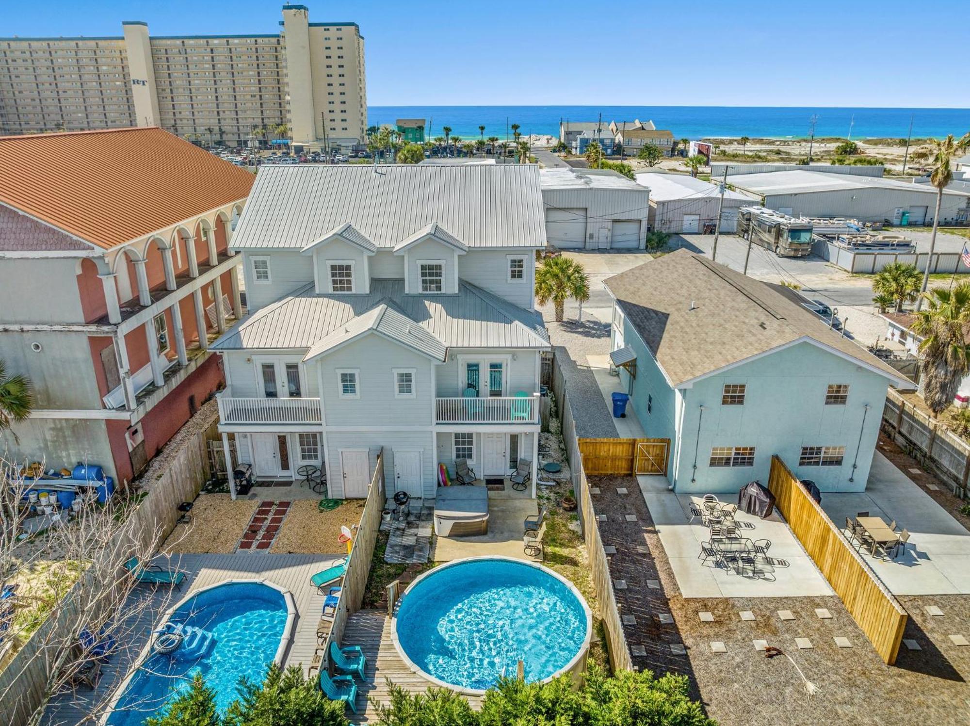 Blue Oasis Beach Vacation Home With Private Pool & Hot Tub Panama City Beach Bagian luar foto